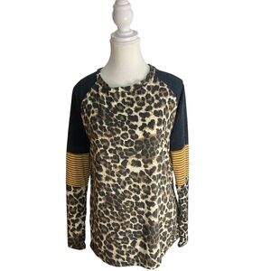 Lovely Melody Leopard Print Top